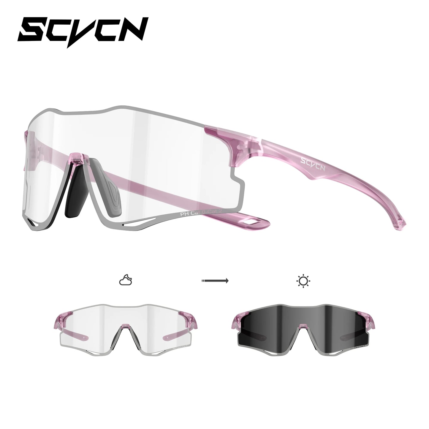 Lightweight Running Sunglasses Cycling Glasses Photochromic UV400 for Men Cycling Road Bike Glasses Women Casual Hiking