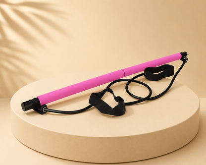 KIT DE PILATES PORTABLE AVEC BANDES DE RESISTANCE  - Sculptez votre silhouette et entraînez-vous efficacement où que vous soyez.