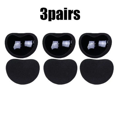 1/2/3/4Pairs Women Thicker Breathable Sponge Bra Pad Push up Padded Bikinis Swimsuit Swimwear Bikini Chest Set Bikini Bra Pad