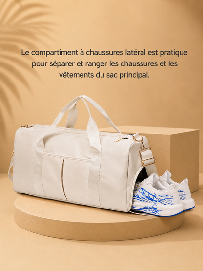 SAC DE SPORT, VOYAGE AVEC SÉPARATION POUR CHAUSSURE - Le sac qui vous suit partout, du sport au quotidien.