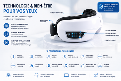 MASSEUR OCULAIRE INTELLIGENT