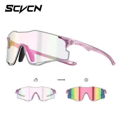 Lightweight Running Sunglasses Cycling Glasses Photochromic UV400 for Men Cycling Road Bike Glasses Women Casual Hiking