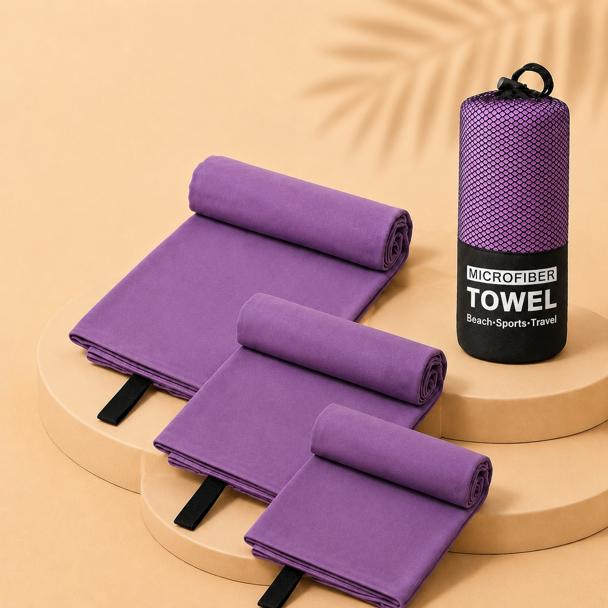 SERVIETTE EN MICROFIBRE, SÉCHAGE RAPIDE - Parfaite pour vos entraînements
