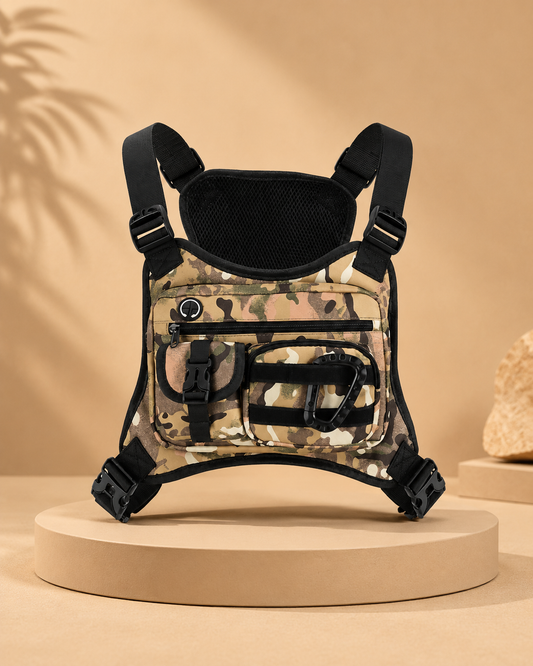 SAC DE POITRINE RUNNING IMPERMÉABLE – Léger, Réglable et Ultra Pratique