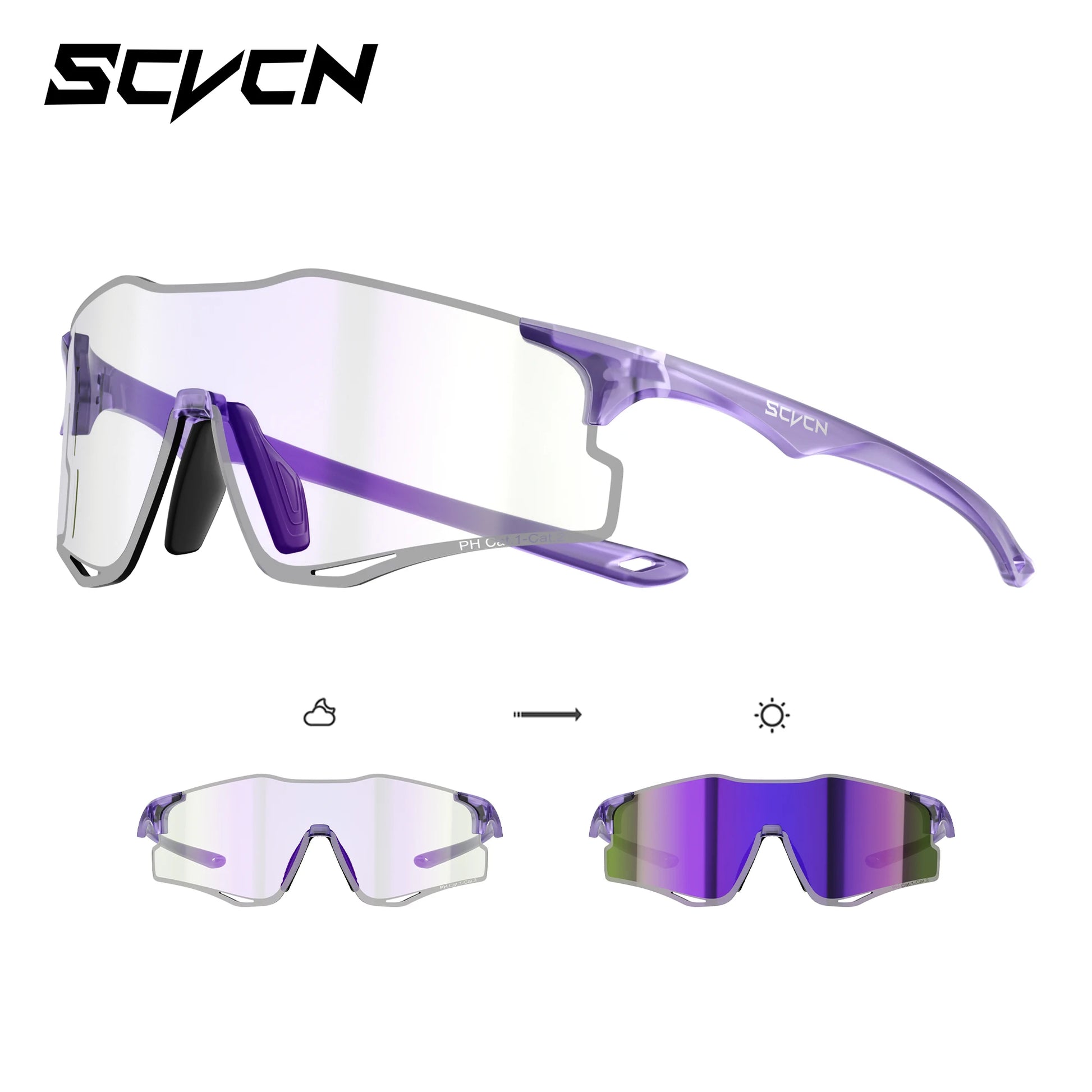 Lightweight Running Sunglasses Cycling Glasses Photochromic UV400 for Men Cycling Road Bike Glasses Women Casual Hiking