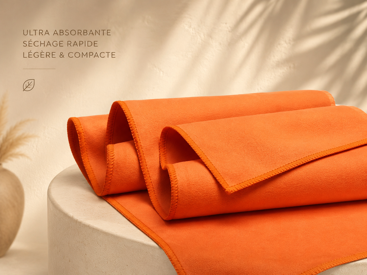 SERVIETTE EN MICROFIBRE, SÉCHAGE RAPIDE - Parfaite pour vos entraînements
