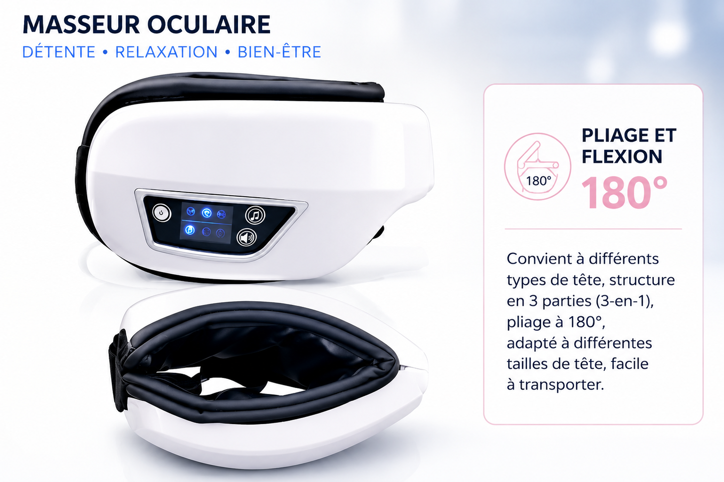 MASSEUR OCULAIRE INTELLIGENT