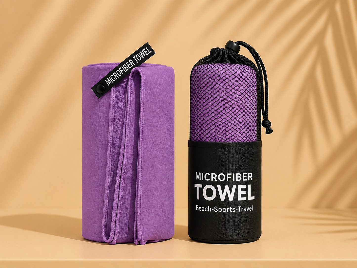 SERVIETTE EN MICROFIBRE, SÉCHAGE RAPIDE - Parfaite pour vos entraînements