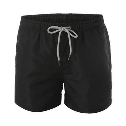 Customize LOGO Summer Quick Drying Beach Trunks Men Mesh Lining Board Short Pants Gym Fitness Running Shorts Sportswear Bottoms