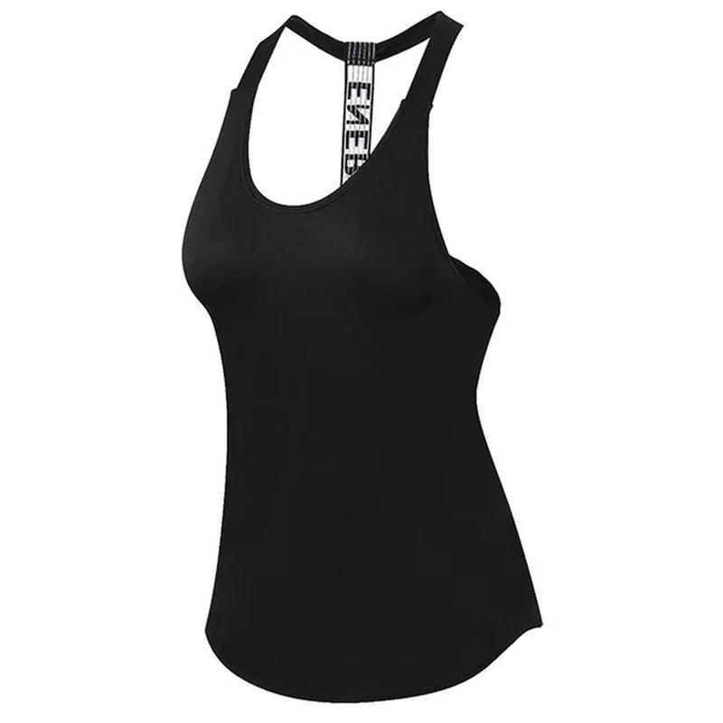 Summer Quick Dry Sleeveless Running Shirt Women Breathable Yoga Tops Sexy Gym Fitness Sportswear Vest Elastic Tank Top Customize