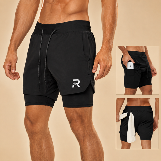 SHORT DE SPORT – Confort, Liberté de Mouvement • Séchage Rapide pour Toutes Vos Performances