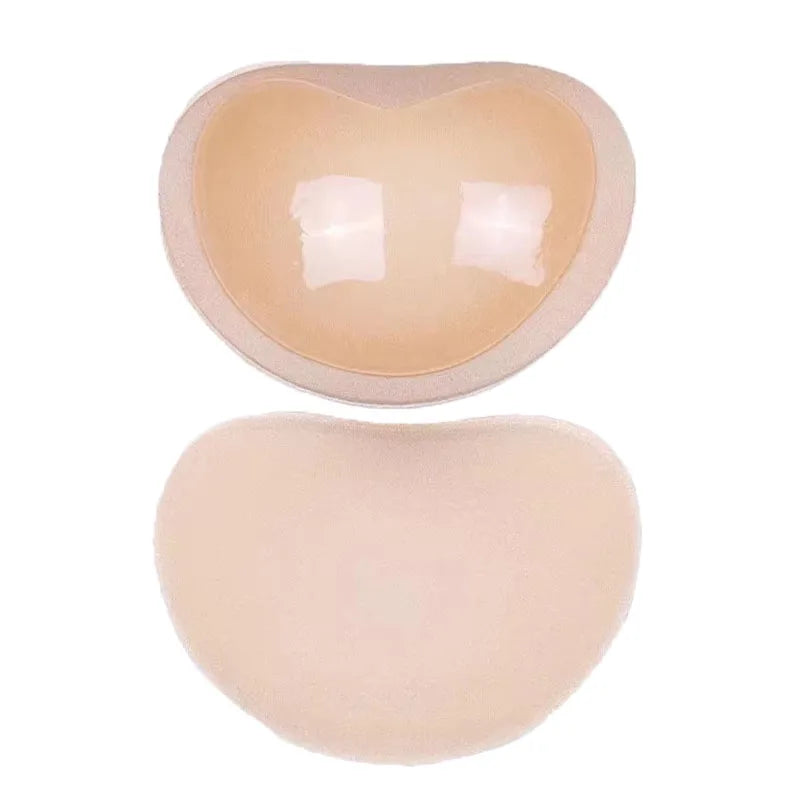 1/2/3/4Pairs Women Thicker Breathable Sponge Bra Pad Push up Padded Bikinis Swimsuit Swimwear Bikini Chest Set Bikini Bra Pad