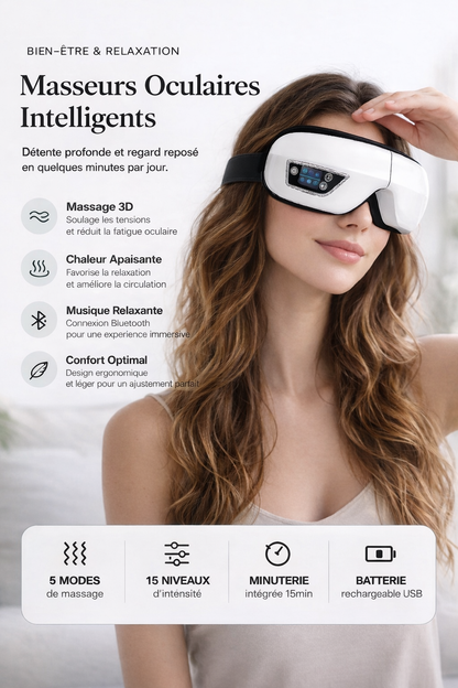 MASSEUR OCULAIRE INTELLIGENT