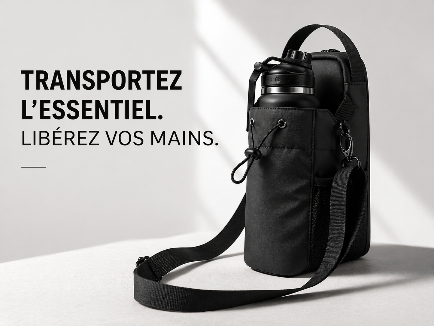 PORTE GOBELET MAGNÉTIQUE - Aimanté pour plus de liberté