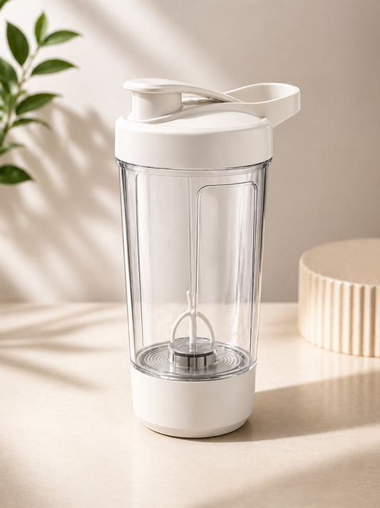 BOUTEILLE DE SHAKER POUR PROTÉINES ÉLECTRIQUE PORTABLE  - Votre allié fitness, du shake au résultat