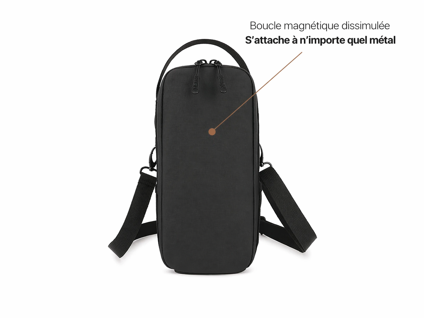 PORTE GOBELET MAGNÉTIQUE - Aimanté pour plus de liberté