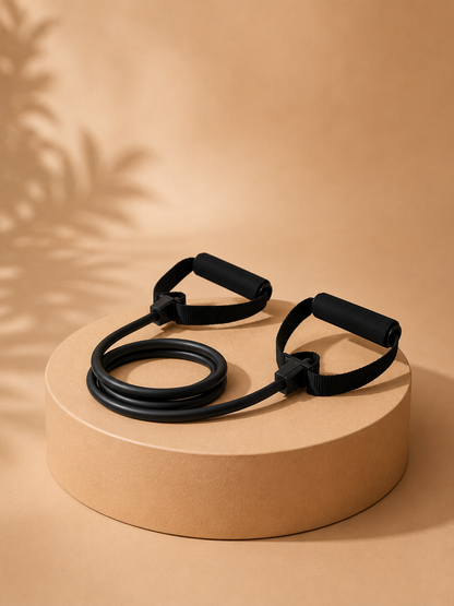 KIT DE PILATES PORTABLE AVEC BANDES DE RESISTANCE  - Sculptez votre silhouette et entraînez-vous efficacement où que vous soyez.