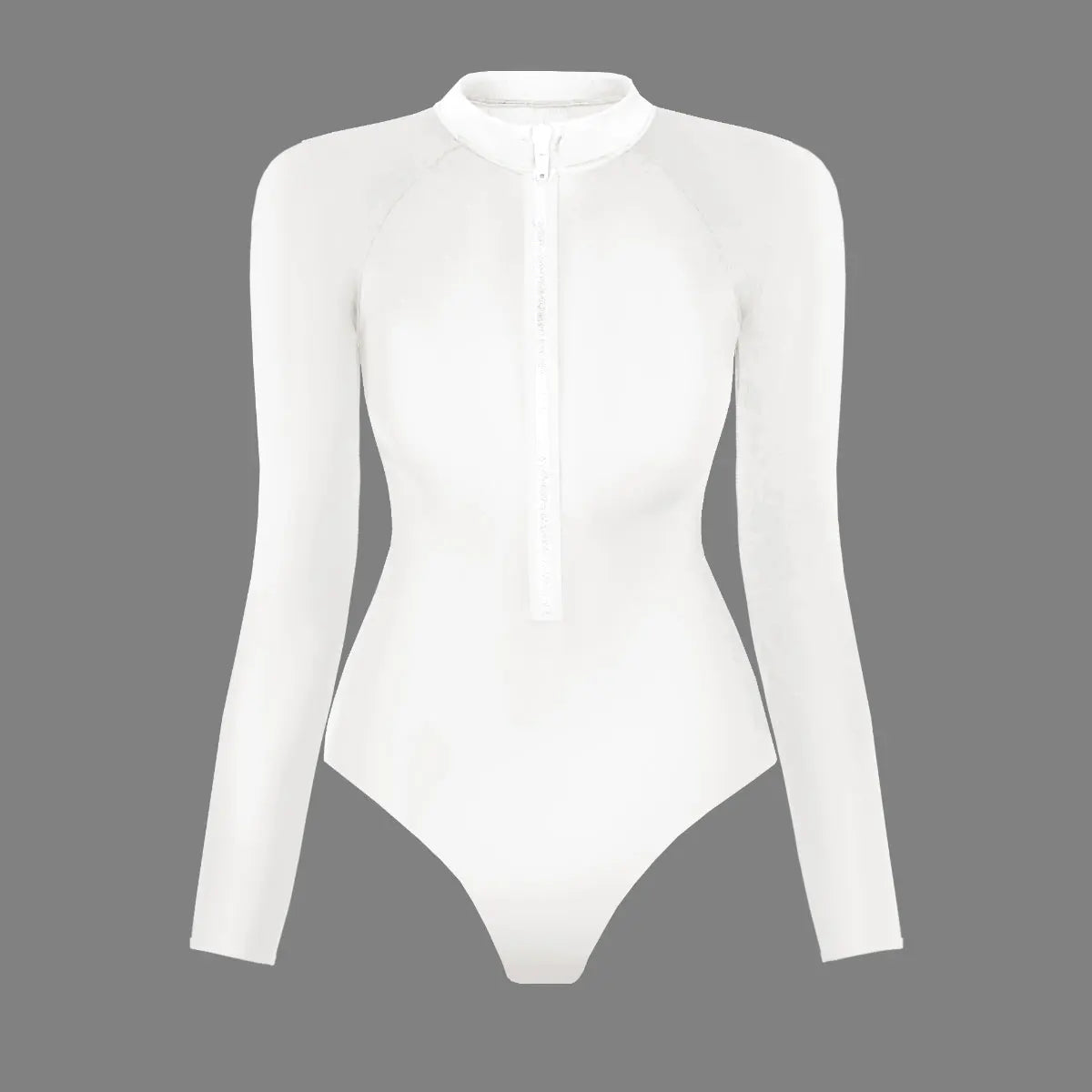 2026 Surfing Sport Swimsuit Long Sleeves Women One Piece Swimsuit Swimwear Solid Monokini Bathing Suit Tropical Bodysuit Female