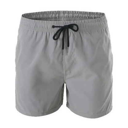 Customize LOGO Summer Quick Drying Beach Trunks Men Mesh Lining Board Short Pants Gym Fitness Running Shorts Sportswear Bottoms