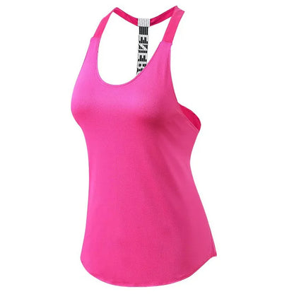 Summer Quick Dry Sleeveless Running Shirt Women Breathable Yoga Tops Sexy Gym Fitness Sportswear Vest Elastic Tank Top Customize