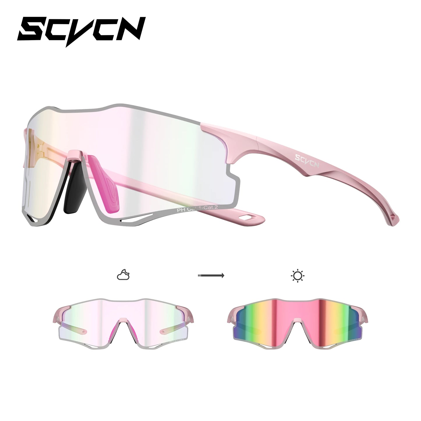 Lightweight Running Sunglasses Cycling Glasses Photochromic UV400 for Men Cycling Road Bike Glasses Women Casual Hiking