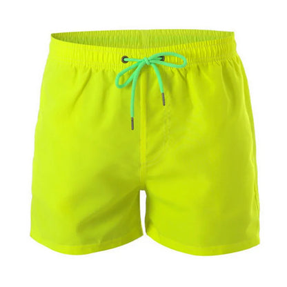 Customize LOGO Summer Quick Drying Beach Trunks Men Mesh Lining Board Short Pants Gym Fitness Running Shorts Sportswear Bottoms