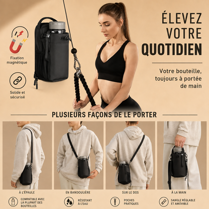 PORTE GOBELET MAGNÉTIQUE - Aimanté pour plus de liberté