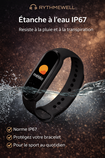 MONTRE CONNECTÉE - La montre qui suit votre rythme.